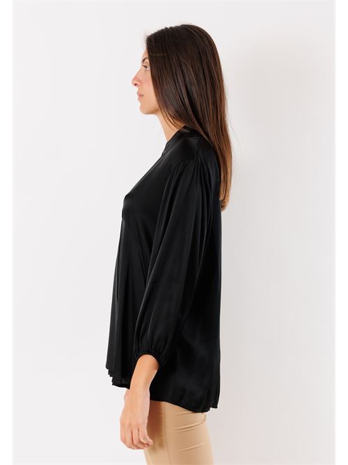 blusa raso 421016N MESANGE ORO | 421016NNERO